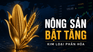 Bản tin nhanh hàng hóa 01/07: Nông sản bật tăng, kim loại phân hóa